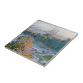 Claude Monet - Blick auf die Tuilerien, Studie Fliese (Seite)