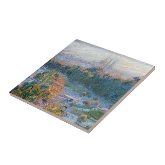 Claude Monet - Blick auf die Tuilerien, Studie Fliese (Seite)