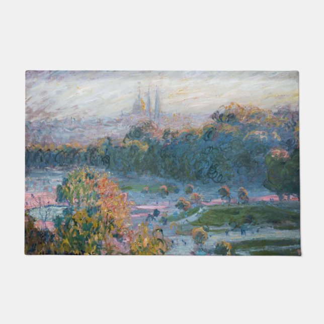 Claude Monet - Blick auf die Tuilerien, Studie Fußmatte (Vorderseite)