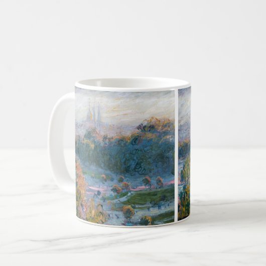 Claude Monet - Blick auf die Tuilerien, Studie Kaffeetasse (Vorderseite Links)