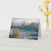 Claude Monet - Blick auf die Tuilerien, Studie Karte (Gelbe Blume)