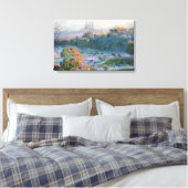 Claude Monet - Blick auf die Tuilerien, Studie Leinwanddruck (Insitu (Schlafzimmer))