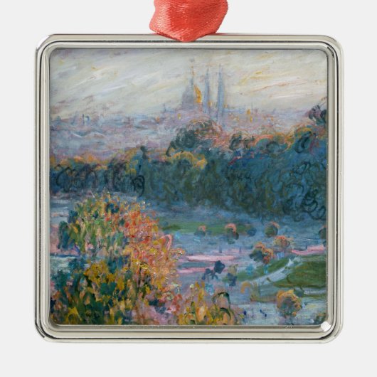 Claude Monet - Blick auf die Tuilerien, Studie Ornament Aus Metall (Vorne)