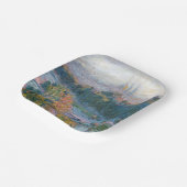 Claude Monet - Blick auf die Tuilerien, Studie Pappteller (Gewinkelt)