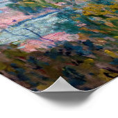 Claude Monet - Blick auf die Tuilerien, Studie Poster (Ecke)