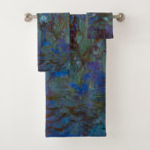 Claude Monet - Blue Water Lilies Badhandtuch Set (Insitu)