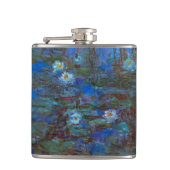Claude Monet - Blue Water Lilies Flachmann (Vorderseite)