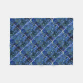 Claude Monet Blue Water Lilies Fleecedecke (Vorderseite (Horizontal))