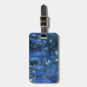 Claude Monet Blue Water Lilies Gepäckanhänger (Vorderseite vertikal)