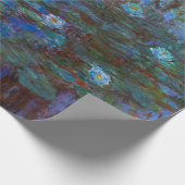 Claude Monet - Blue Water Lilies Geschenkpapier (Ecke)
