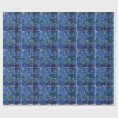 Claude Monet Blue Water Lilies Geschenkpapier (Flach)