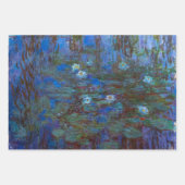 Claude Monet - Blue Water Lilies Geschenkpapier Set (Vorderseite 3)