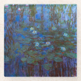 Claude Monet - Blue Water Lilies Glasuntersetzer