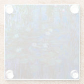 Claude Monet - Blue Water Lilies Glasuntersetzer (Rückseite)