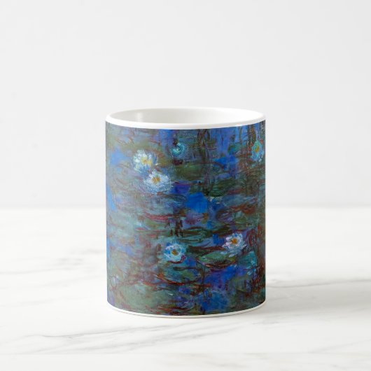 Claude Monet - Blue Water Lilies Kaffeetasse (Mittel)