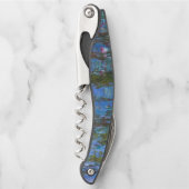 Claude Monet - Blue Water Lilies Kellnermesser (Vorderseite)