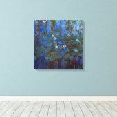 Claude Monet - Blue Water Lilies Leinwanddruck (Insitu (Holzboden))