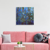 Claude Monet - Blue Water Lilies Leinwanddruck (Insitu (Wohnzimmer))