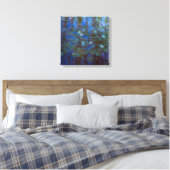 Claude Monet - Blue Water Lilies Leinwanddruck (Insitu (Schlafzimmer))