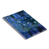 Claude Monet Blue Water Lilies Notizblock (Rechte Seite)
