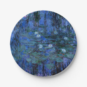 Claude Monet Blue Water Lilies Pappteller