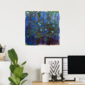 Claude Monet - Blue Water Lilies Poster (Heimbüro)