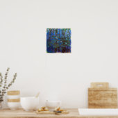 Claude Monet - Blue Water Lilies Poster (Küche)
