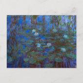 Claude Monet - Blue Water Lilies Postkarte (Vorderseite)