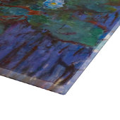 Claude Monet - Blue Water Lilies Schneidebrett (Ecke)