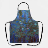 Claude Monet - Blue Water Lilies Schürze (Vorderseite)