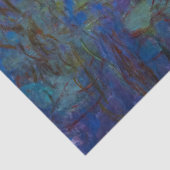 Claude Monet - Blue Water Lilies Seidenpapier (Detail)