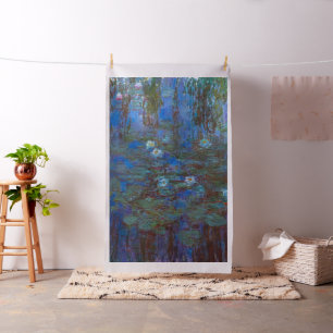 Claude Monet - Blue Water Lilies Stoff