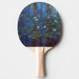 Claude Monet - Blue Water Lilies Tischtennis Schläger