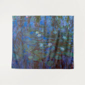 Claude Monet - Blue Water Lilies Wandteppich (Vorderseite (Horizontal))