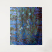 Claude Monet - Blue Water Lilies Wandteppich (Vorderseite)