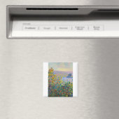 Claude Monet Blume Beds bei Vetheuil Magnet (In Situ (Geschirrspüler))