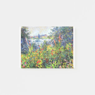 Claude Monet Blume in Vetheuil Post-it Klebezettel