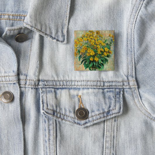 Claude Monet - Blume zu Jerusalem Artichoke Button (Beispiel)