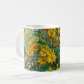 Claude Monet - Blume zu Jerusalem Artichoke Kaffeetasse (Vorderseite Links)