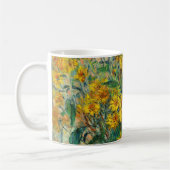 Claude Monet - Blume zu Jerusalem Artichoke Kaffeetasse (Links)