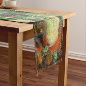 Claude Monet - Blume zu Jerusalem Artichoke Kurzer Tischläufer (Beispiel)