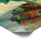 Claude Monet - Blume zu Jerusalem Artichoke Poster (Ecke)
