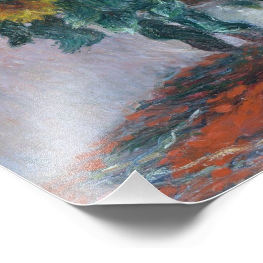 Claude Monet - BlumenBouquet, Fotodruck (Ecke)