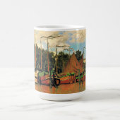 Claude Monet, Boats at Zaandam, Kaffeetasse (Mittel)