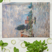 Claude Monet - Boats Regatta bei Argenteuil Geschirrtuch (Gefaltet)