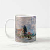Claude Monet - Boats Regatta bei Argenteuil Kaffeetasse (Links)
