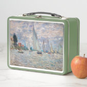 Claude Monet - Boats Regatta bei Argenteuil Metall Brotdose (Beispiel)