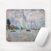 Claude Monet - Boats Regatta bei Argenteuil Mousepad (Mit Mouse)