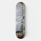 Claude Monet - Boats Regatta bei Argenteuil Skateboard (Vorderseite)