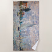 Claude Monet - Boats Regatta bei Argenteuil Strandtuch (Vorderseite)